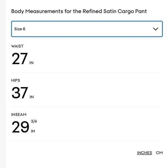 Aritzia Babaton Refined Satin Cargo Pants Matte Pearl Ankle Cut Women's Size 6 - Picture 9 of 12